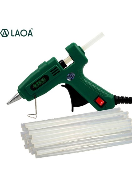 10 Adet Tutkal Tabancası ile 60W Laoa 25W/60W/100W/150W Sıcak Tutkal Tabancası Profesyonel Tabanca Metal/ahşap Çalışma Çubuk Kağıt Firkete Pu Çiçek Için Bir Colle Mini (Yurt Dışından)