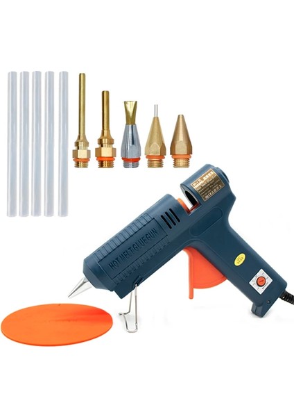 Set A Abd Sıcak Eriyik Tutkal Tabancası 220 V 150 W Sıcaklık Ayarlanabilir Sıcak Eriyik Tabancası Seti 11MM Tutkal Sopa Onarım Aracı (Yurt Dışından) fiyatları