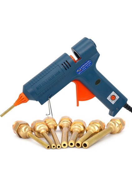 Meme 3.0X70MM Ingiltere 150W Sıcak Tutkal Tabancası Ayarlanabilir Sıcaklık Uzun Bakır Meme Isıtıcı Namlu Çapı 11MM Tutkal Sopa Zanaat Onarım Aracı (Yurt Dışından) fiyatları