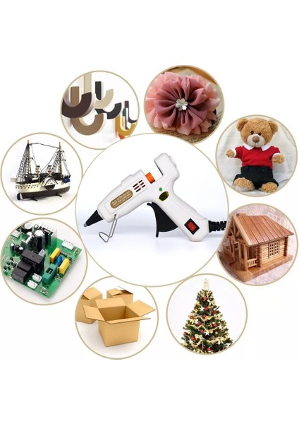 20 Adet Tutkal Çubukları Ab 20W 30W Ab Tak Sıcak Tutkal Tabancası ile 5 Adet 20 Adet 7mm Tutkal Çubukları Endüstriyel Ev Dıy Mini Sıcak Tabancalar Elektrikli Tamir Isı Aracı (Yurt Dışından)