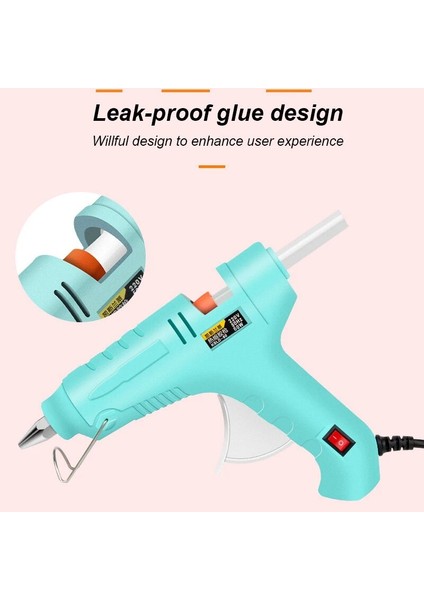 Pembe 20W Sıcak Tutkal Tabancası 7mm * 100M Tutkal Çubukları Elektrikli Mini Ev Isı Sıcaklığı Termo Aracı Elektrikli Tamir Aracı (Yurt Dışından) modelleri