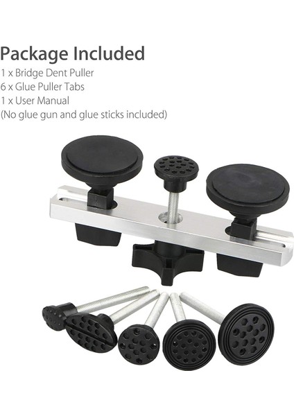 B Paintless Göçük Onarım Aracı Seti 40W Araba Tutkal Tabancası Tutkal Sopa Vantuz Araba Vücut El Aracı Çekme Köprü Çekiç El Aleti Seti (Yurt Dışından) indirimleri