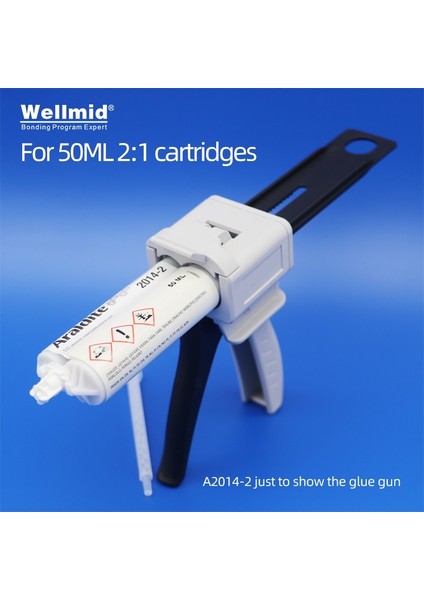 1PCG50-01-50 Diğer Araldite Epoksi Yapıştırıcı Kartuşu Ab Tabancası 50ML Dağıtım Tabancası Kiti Ölçü Karıştırma Dağıtım Dağıtıcısı 3m Ab Tutkal Tabancası 1:1 1:2 (Yurt Dışından)