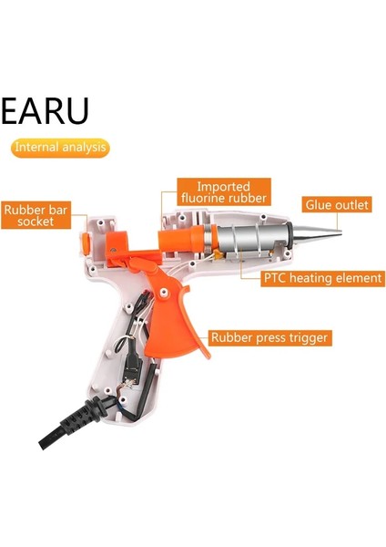 20W Abd 20W Isı Sıcak Tutkal Tabancası Endüstriyel Mini Termo Elektrikli Isı Sıcaklığı Pnömatik Dıy Onarım Aracı Ab Abd Tak Ac 110V-220V (Yurt Dışından) fiyatları