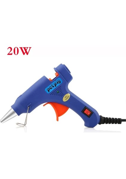 D Petpig Dıy 20-40W Sıcak Tutkal Tabancası 7MMX20MM Tutkal Çubuğu 110-220V Güç Aracı Kapak El Aleti Küçük Zanaat Projeleri Sıcak Tutkal Tabancası (Yurt Dışından)