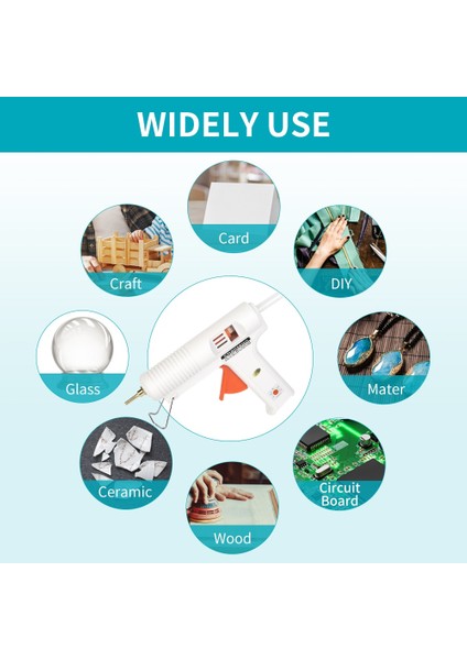 Stil 1 150W, Abd Chanseon 150W Ab/abd Sıcak Tutkal Tabancası Akıllı Ayarlanabilir Sıcaklık Bakır Meme Isıtıcı Namlu Çapı 11MM Craft Onarım Aracı (Yurt Dışından) indirimleri