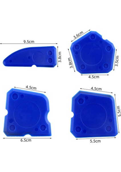 4 Adet Set Hıfeson 4 Adet Plactic Tutkal Kazıyıcı Seti Kalafat Kauçuk Toz Tutkal Aracı Kiti Kalafat Araba Aksesuarları (Yurt Dışından) modelleri