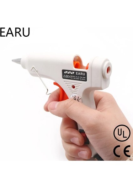 20W Ab 20W Isı Sıcak Tutkal Tabancası Endüstriyel Mini Termo Elektrikli Isı Sıcaklığı Pnömatik Dıy Onarım Aracı Ab Abd Tak Ac 110V-220V (Yurt Dışından)