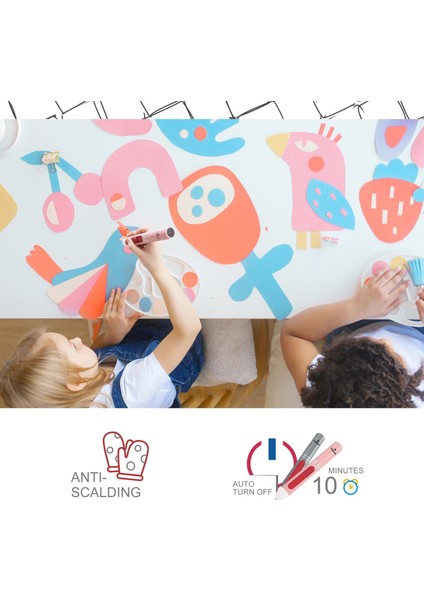 120 Adet Mix Renk Sıcak Tutkal Tabancası ile 80 Adet Tutkal Çubuğu 7mm Akülü Tutkal Onarım Için Ev El Sanatları Dıy Ev Aletleri Çocuk Hediyeler (Yurt Dışından) modelleri