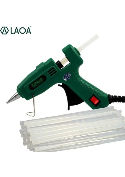 WITH10PCS Sopa 25W, Ab Laoa 25W/100W Sıcak Tutkal Tabancası Çanta Seti 11MM Tutkal Çubukları ile Endüstriyel Termo Elektrikli Isı Sıcaklığı Onarım Aracı Dıy (Yurt Dışından) modelleri