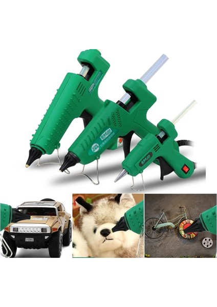 WITH10PCS Sopa 25W, Ab Laoa 25W/100W Sıcak Tutkal Tabancası Çanta Seti 11MM Tutkal Çubukları ile Endüstriyel Termo Elektrikli Isı Sıcaklığı Onarım Aracı Dıy (Yurt Dışından) fırsatları