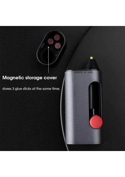 Dıy Sanat El Sanatları Projeleri Sızdırmazlık ve Hızlı Onarım Için 120 Adet Sticks Wowstick Şarj Edilebilir Akülü Elektrikli Sıcak Tutkal Kalem Setleri 2000 Mah Ekleyin (Yurt Dışından) modelleri