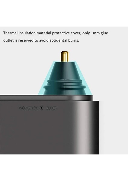 Dıy Sanat El Sanatları Projeleri Sızdırmazlık ve Hızlı Onarım Için 120 Adet Sticks Wowstick Şarj Edilebilir Akülü Elektrikli Sıcak Tutkal Kalem Setleri 2000 Mah Ekleyin (Yurt Dışından) fırsatları