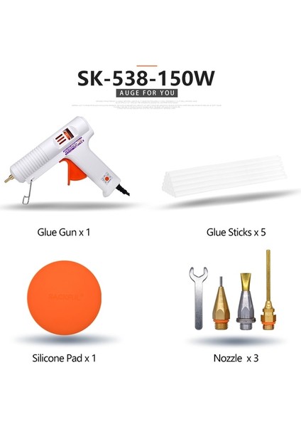 SK-538 500W,AU 60W ~ 500W Profesyonel Sıcak Tutkal Tabancası, Saf Bakır Meme, Ayarlanabilir Sıcaklık Yüksek Güçlü Tutkal Tabancası, 11MM Tutkal Çubuğu Kullanın (Yurt Dışından)