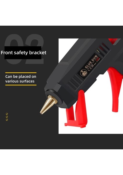 Set 2 60W 100W, Abd Çift Güç 60W/100W Sıcak Tutkal Tabancası Ev Dıy Endüstriyel Üretim Kullanımı 11MM Tutkal Çubukları Saf Bakır Meme (Yurt Dışından) fırsatları