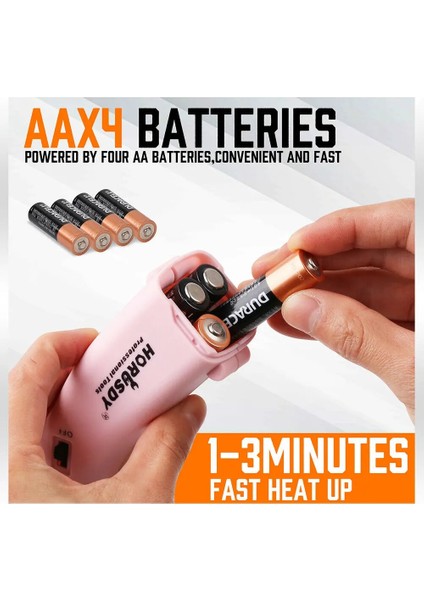 Pembe 10W Pembe 10W Sıcak Eriyik Tutkal Tabancası Zanaat Dıy Onarım Aracı Kablosuz Tutkal Tabancası ile 7mm Tutkal Çubukları Hediye Olarak (Yurt Dışından)