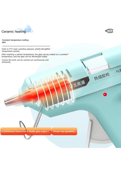 10 Adet Çubuklar Abd 30W Sıcak Tutkal Tabancası ile 10 Adet 7mm Tutkal Çubukları Çocuk Dıy Mini Ev Elektrikli Isı Sıcaklığı Tamir Aracı Endüstriyel Termo (Yurt Dışından) fırsatları