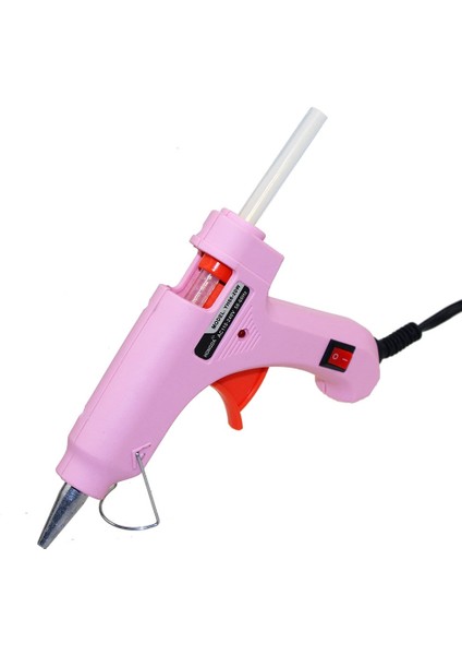 Set 2 Ab Pembe Kullanışlı Profesyonel Yüksek Sıcaklık Isıtıcı 20 W Sıcak Tutkal Tabancası Tamir Isı Aracı Sıcak Eriyik Tutkal Çubukları (Yurt Dışından) modelleri