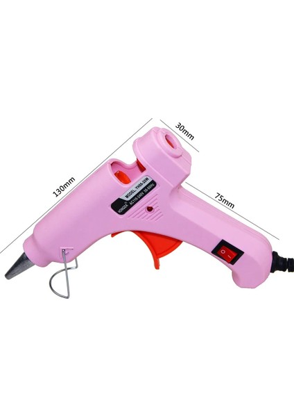 Set 2 Ab Pembe Kullanışlı Profesyonel Yüksek Sıcaklık Isıtıcı 20 W Sıcak Tutkal Tabancası Tamir Isı Aracı Sıcak Eriyik Tutkal Çubukları (Yurt Dışından) fırsatları