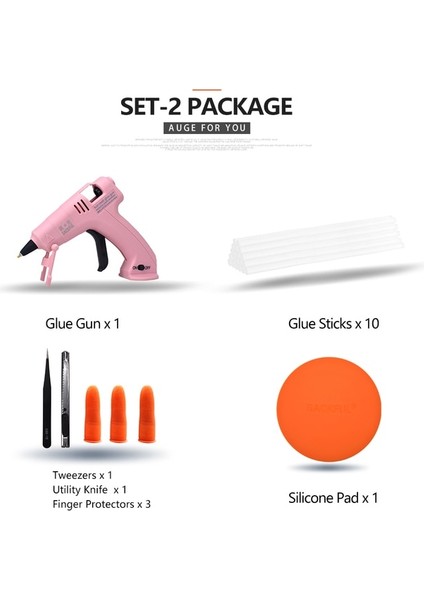 Set-2 15W, Ingiltere Akülü Sıcak Tutkal Tabancası Çocuk El Sanatları Ev Dıy Onarım Kullanımı 7mm Çubuk Tutkal Kablosuz Tutkal Tabancası 3.6V 2000MAH 60 Dakika Kullanım Süresi (Yurt Dışından)