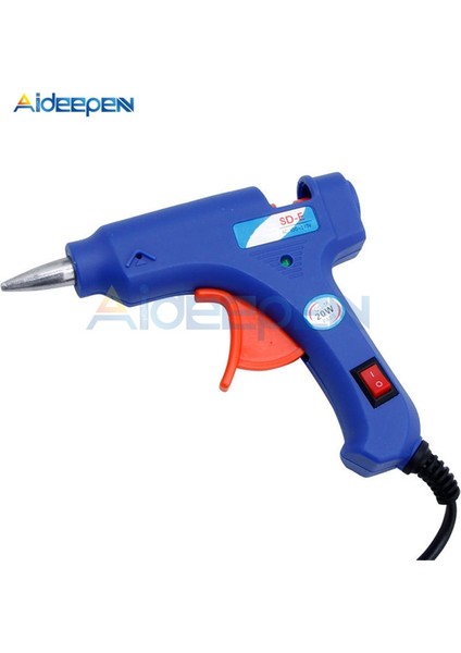 10 Adet 7mm Sopa 20W Sıcak Tutkal Tabancası 7mm Tutkal Çubukları ile Endüstriyel Mini Silahlar Termo Elektrikli Isı Sıcaklığı Tamir Aracı Dıy Abd, Ab Tak (Yurt Dışından) fırsatları