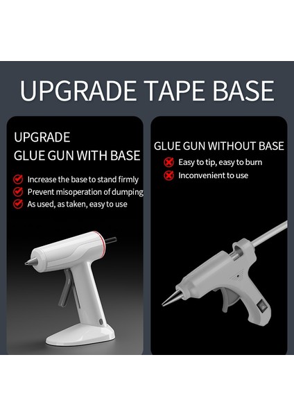 Aplikatör Seti 10W Şarj Edilebilir Tip Kablosuz Sıcak Tutkal Tabancası Ev Endüstriyel Mini Silahlar Çocuklar Için El Aletleri Elektrikli Isı (Yurt Dışından) fırsatları