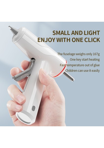 Aplikatör Seti 10W Şarj Edilebilir Tip Kablosuz Sıcak Tutkal Tabancası Ev Endüstriyel Mini Silahlar Çocuklar Için El Aletleri Elektrikli Isı (Yurt Dışından) indirimleri