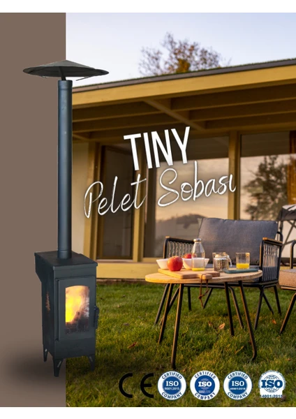 OZYSTOVE Tiny Pelet Sobası