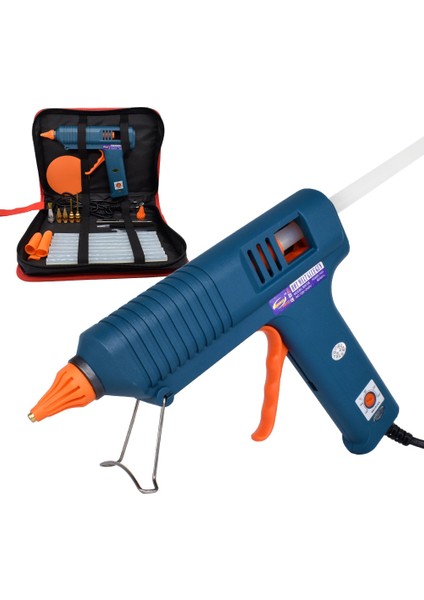 Set-A Uk 150W Sıcakta Eriyen Tutkal Tabancası, Değiştirilebilir Başlık, Sıcaklık Ayarı, 11 mm Tutkal Çubuğu Kullanın, Endüstriyel Tutkal Tabancası, Tamir Için Kullanılır (Yurt Dışından)