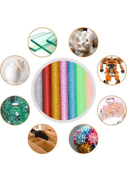 Mix Renkler 10 Adet/grup Renkli 7X100 mm Sıcak Tutkal Çubukları Elektrikli Tutkal Tabancası Zanaat Dıy Tamir Aksesuarları Yapıştırıcı Sızdırmazlık Balmumu Sopa (Yurt Dışından) modelleri