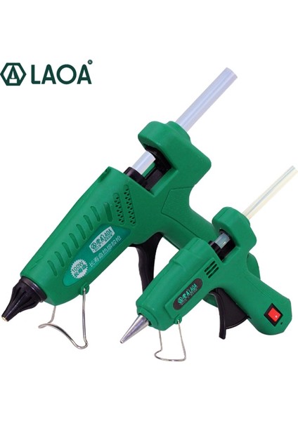 100W Ab Laoa 25W/100W Sıcak Tutkal Tabancası Daha Uzun Servis Ömrü Tutkal Tabancası Mini Metal/ahşap Çalışma Sopa Kağıt Firkete Pu Çiçek (Yurt Dışından)