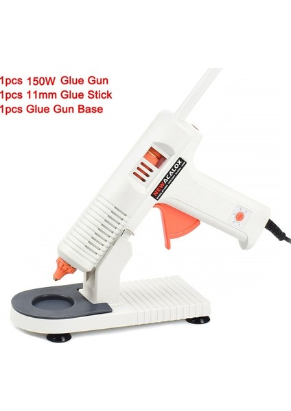 N-5805EU-W Ab Newacalox Ab 220V Sıcak Tutkal Tabancası ile 7MM/11MM Sıcak Eriyik Tutkal Sopa 20W/150W Termal Tutkal Tabancası Standı ile Ev Okul Dıy Aracı (Yurt Dışından)
