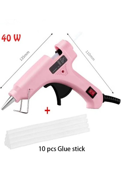 A-1 40W 40W Sıcak Tutkal Tabancası ile 7mm Tutkal Çubukları Mini Endüstriyel Tabancalar Isı Sıcaklığı Termo Elektrikli Tamir Aracı Sıcak Tutkal Çubukları (Yurt Dışından)