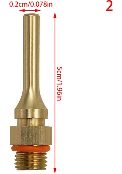 N2 1 Pc Tutkal Tabancası Memesi Saf Bakır Sıcak Eriyik Tutkal Tabancası Memesi Uzun Kısa Küçük Çaplı Büyük Çaplı Tutkal Tabancası Memesi (Yurt Dışından)