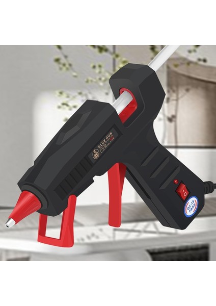 Siyah Ab 30 W Mini Sıcak Eriyik Tutkal Tabancası Cımbız ile Bez Çanta Yardımcı Bıçak 20 Adet 7mm Şeffaf Tutkal Çubukları Ev Dıy Onarım El Aleti (Yurt Dışından) fırsatları