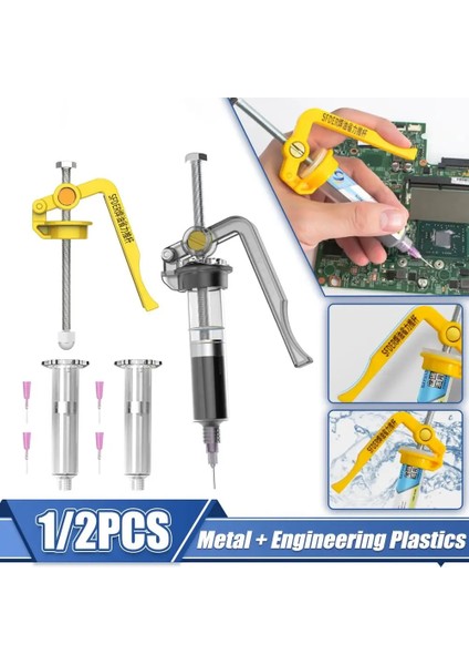 Yükseltilmiş B Uv Lehim Pastası Tutkal Tabancası Ekstruder Devre Kartı Tamir Lehim Pastası Güçlendirici Zahmetsiz Tutkal Tabancası Güçlendirici Lehimleme Aksesuarları (Yurt Dışından)