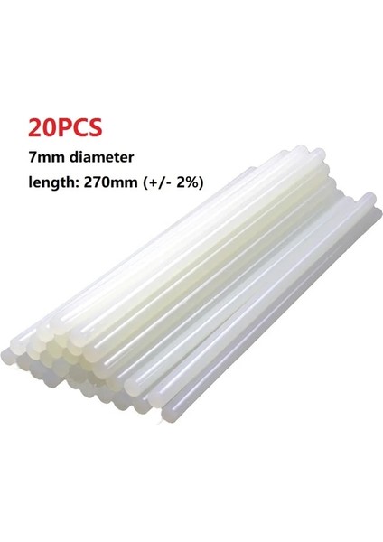 20 Adet 7X270MM Sopa Pro'skit GK-361U 3.6V 2000MAH 8W USB Li-Ion Dıy Sıcak Tutkal Tabancası Tutkal Çubukları Ev Dıy ve Yapımcısı Için (Yurt Dışından)