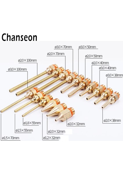CX-123 Chanseon Sıcak Tutkal Tabancası Uzun Meme Bakır 40W 60W 80W 100W 150W Tutkal Tabancası 2.0X70MM 2.0X50MM 3.0X38.5MM 2.0X32MM (Yurt Dışından) modelleri