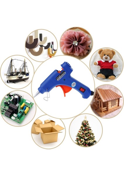 20 Adet Sopa 20W, Abd 14PCS Tutkal Tabancası Seti 7mm 20W Tabanca Mermi ile Metal Sıcak Eriyik Ev Aletleri Profesyonel Sopa Standı Güç Dıy Yardımcısı Ücretsiz Sticks (Yurt Dışından) fiyatları