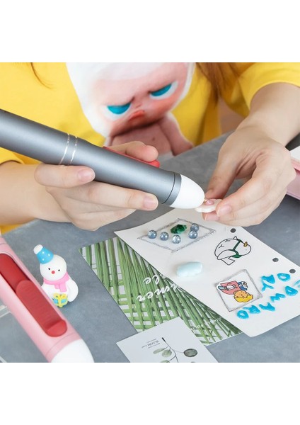 120 Adet Glitter Renk Sıcak Tutkal Tabancası ile 80 Adet Tutkal Çubuğu 7mm Akülü Tutkal Onarım Için Ev El Sanatları Dıy Ev Aletleri Çocuk Hediyeler (Yurt Dışından) fiyatları