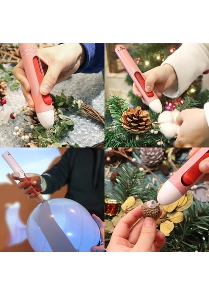 120 Adet Glitter Renk Sıcak Tutkal Tabancası ile 80 Adet Tutkal Çubuğu 7mm Akülü Tutkal Onarım Için Ev El Sanatları Dıy Ev Aletleri Çocuk Hediyeler (Yurt Dışından) indirimleri