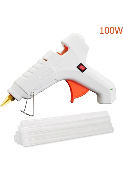 100W 10PCS Tutkal Sti Ab Petpig 100-120W Yüksek Güçlü Sıcak Tutkal Tabancası 110-220V Dıy Güç Aracı Zanaat Projeleri Sıcak Tutkal Tabancası Maç 11MMX20MM Tutkal Çubuğu (Yurt Dışından)