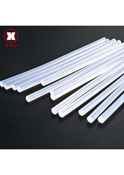 7mm 20 Adet 20 Adet/grup 7mm / 11MM Şeffaf Sıcakta Eriyen Tabanca Tutkal Çubukları Isı Tabanca Tabanca Yapıştırıcı Dıy Araçları Tamir Alaşım Aksesuarları (Yurt Dışından)