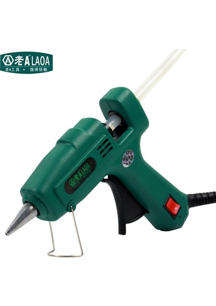 25W 20 Adet Tutkal Çubuğu Abd Laoa 25W Sıcak Tutkal Tabancası Dıy Mini Tutkal Tabancası Metal/ahşap Çalışma Sopa Kağıt Firkete Pu Çiçek Tamir Araçları (Yurt Dışından)