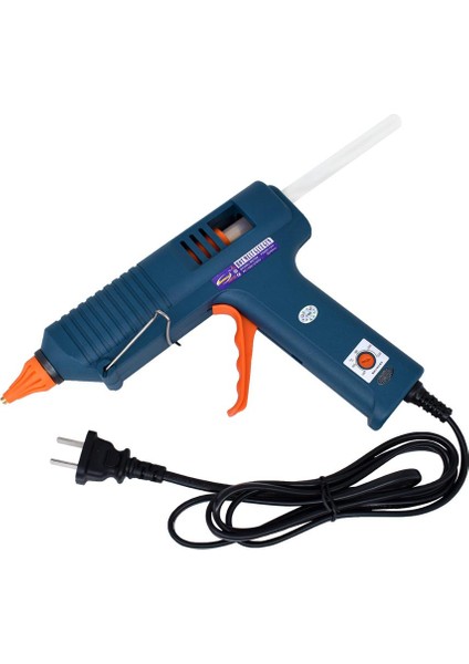 Set-6 150W,AU 150W Sıcak Tutkal Tabancası Sıcaklık Kontrolü ile Ev Dıy Endüstriyel Üretim Kullanımı 11MM Tutkal Çubukları Saf Bakır Meme (Yurt Dışından) indirimleri