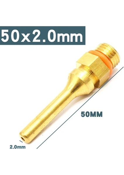 B 1 Adet 2.0mm Bakır Sıcak Tutkal Tabanca Memesi Uzun Küçük Çaplı Büyük Çaplı Tutkal Memesi Elektrikli Alet Aksesuarları (Yurt Dışından)