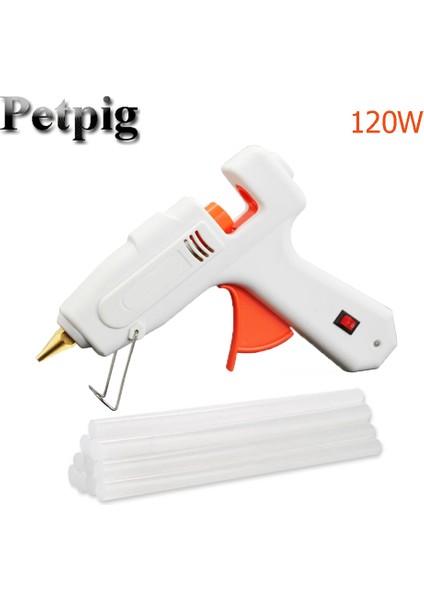 100W 10PCS Tutkal Sti Ab Yüksek Güçlü Sıcak Tutkal Tabancası 100-120W Dıy Güç Aracı El Sanatları Projeleri Sıcak Tutkal Tabancası 110-220V Maç 11MMX20MM Tutkal Çubuğu (Yurt Dışından)
