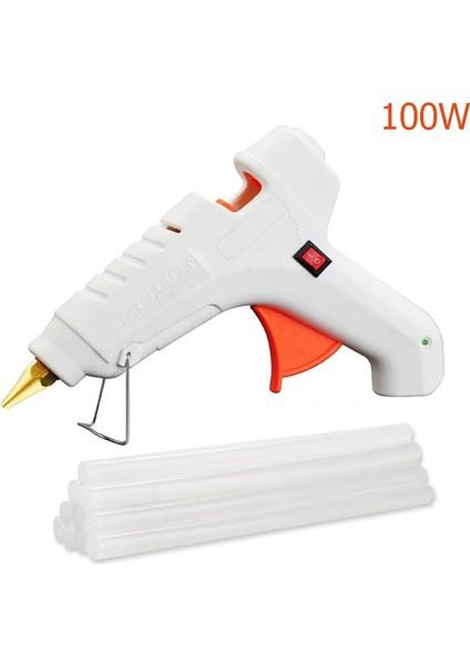 100W 10PCS Tutkal Sti Ab Yüksek Güçlü Sıcak Tutkal Tabancası 100-120W Dıy Güç Aracı El Sanatları Projeleri Sıcak Tutkal Tabancası 110-220V Maç 11MMX20MM Tutkal Çubuğu (Yurt Dışından)