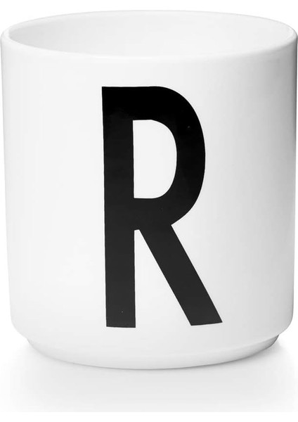 Mektup Kahve Fincanı/mektup Kupa Basit Tarzı (Harf R) (Yurt Dışından)