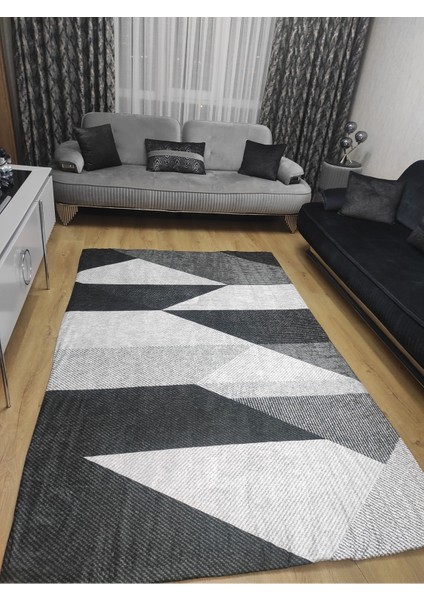 Ipek Kadife Kumaştan Lastikli Halı Örtüsü